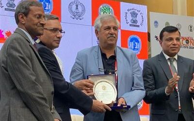 Dr. Mandeep Dhillon, Honored with Lifetime Achievement Award
