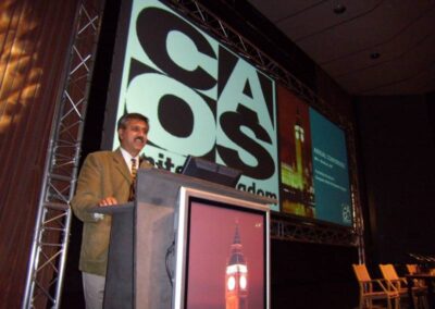 Speaking at World Congress of Computer Assisted Orthopedic Surgery, CAOS, Glasgow, UK